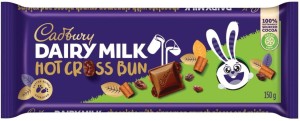 Cadbury Dairy Milk Hot Cross Bun Milk Chocolate Bars Makro