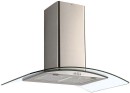 Falco 90Cm Curved Glass S/Steel Extractor FAL-90-38SG Wall Mounted Chimney