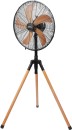 ALVA 40cm Tripod Fan l 3 speed, Adjustable height, 50W, 1.35m Tall A Oscillation Control 5 Blade Pedes...