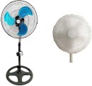 Digimark Digimark 18" Electric Metal Pedestal Fan - Including Dust & Child Proof Fan Cover A Pedestal ...