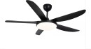 HT FL2301-BLACK A 140 cm Ceiling Fan