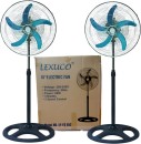 Lexuco lex metal 5 b set of 2 A 250 mm 5 Blade Pedestal Fan