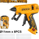 INGCO Glue Gun 30w - 220w High Temperature Corded Glue Gun