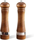 top sale trader 10 inch Wood Pepper Mill Adjustable Portable Kitchen Salt Pepper Grinder 0 W Mixer Gri...