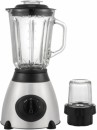 Sunbeam Steel Glass Blender With Grinder 1.5L 400 W Mixer Grinder (2 Jars, Black, Silver)