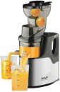RAF High Quality , Silver Slow Press Juicer 150 W Juicer (2 Jars, Black, Silver)