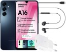 Samsung Galaxy A16 + Adapter + Earphones (Black, 128 GB)