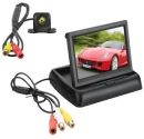 SA TRADE 4.3 inch HD TN Panel Monitor (Foldable 4.3" HD LCD TFT Monitor With 170° HD Car Rear View Cam...
