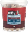Ol'Roy Semi Moist Marrowbone Beef, Marrowbone NA Treat