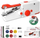 Topika Handheld Sewing Machine, Mini Embroidery Machine for Beginners Electric Sewing Machine