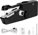 Gocutte USB Electric Handheld Sewing Machine Kit, Cordless Mini Quick Repairing Sewing Machine for Den...