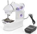 AK Portable Sewing Machine With Foot Pedal & Light & Line Cutter Electric Sewing Machine