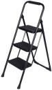 Gogooda 3-Step Folding Ladder Foldable Heavy Duty Metal with Wide Anti-Slip Pedal Steel Ladder