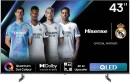 Hisense 109 cm (43 inch) QLED Ultra HD (4K) VIDAA Smart TV