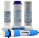 SUPERPURE 5-Stage Reverse Osmosis Filter Replacement Set (incl membrane) Carbon Filter Cartridge
