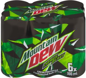 Mountain Dew Citrus Flavoured Carbonated Soft Drink