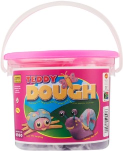 Teddy Bucket Dough Clay Art & Moulding Art and Craft Kit