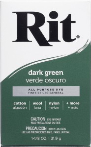 Rit All-Purpose Powder Dye Dark Green Do-it-yourself Kits Art and Craft Kit