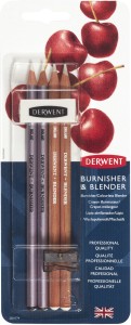 Derwent blender and burnisher set