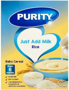 Purity Infant Cereal 1St Food Rice Cereal
