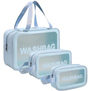 washbag 3 Piece Toiletry Bag Waterproof Multipurpose Bag