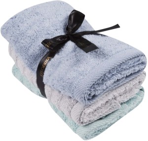 Glodina (4.3 inch x 6.7 inch) Onda Cotton Guest Towel Set