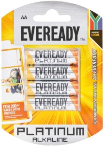 Eveready Platinum AA Alkaline  Battery