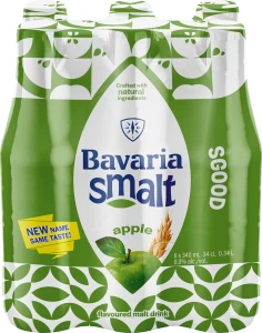 Bavaria Apple Flavoured Malt Non Alcoholic Beer Bottle