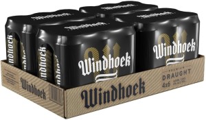 Windhoek Premium Draught Beer Can