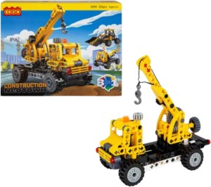 Cogo Building blocks construction 235pcs Vehicles Makro