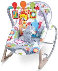 Generic Polyester Rocker and Bouncer Baby Rocking Bouncer