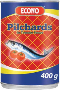 Econo Pilchards in Tomato Sauce Sea Foods