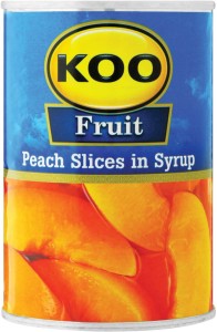 KOO Peach Slices in Syrup Fruits