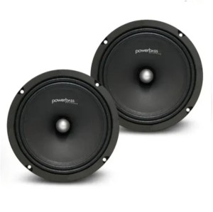 Powerbass PMB-6500 800 Watts 6.5 Inch Midbass Component Door Mounted Round Car Speaker