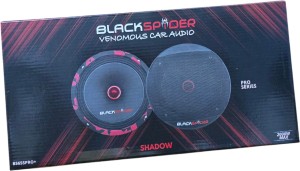 BLACKSPIDER BS65SPRO+ Coaxial Door Mounted Round Car Speaker