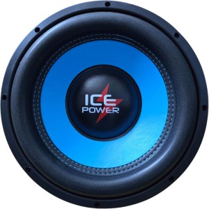 ICE POWER IPS126D4 Subwoofer Rear Deck Mounted Round Car Speaker