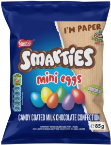Nestle Smarties Mini Candy Coated Milk Chocolate Truffles