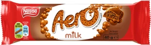 Nestle Aero Milk Chocolate Bars