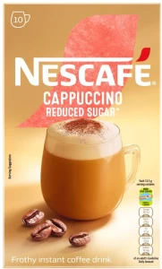 Nescafe Reduced Sugar Cappuccino Instant Coffee