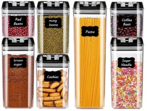 Food Container Set Plastic Cookie Jar  - 2 l