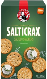 Bakers Slow Baked Salticrax Crackers Salted Biscuit