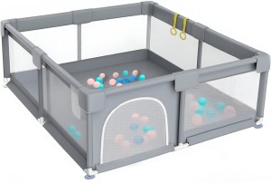 Generic 1.8 m x 2 m Inflatable Indoor Outdoor Baby Playpen Cot