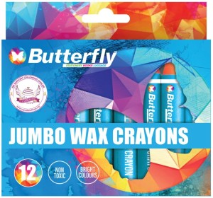 Butterfly Jumbo Wax Crayons Wax Crayons