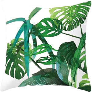 Wardrobenthings Palm Tropical Plush Luxury Continental Scatter Cushion Cover Printed Cushions & Pillows Cover