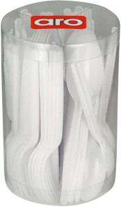 Aro Assorted Disposable Plastic Cutlery Set