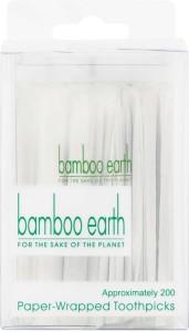 Bamboo Earth Toothpicks Dental Floss-Toothpick