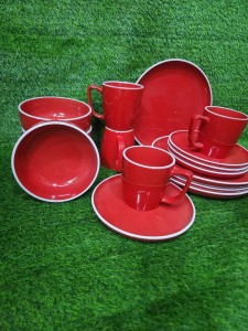 Sweeet Sets Pack of 16 Porcelain RDS Dinner Set