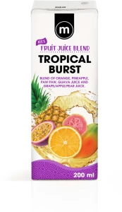 M Tropical Burst 100% Fruit Juice Blend