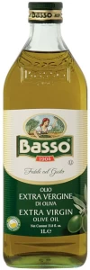 Basso Extra Virgin Olive Oil Glass Bottle