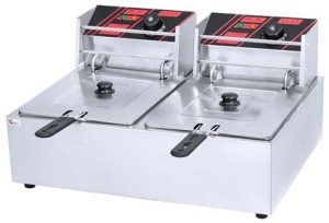 Minhaj 6l+6l double electric fryer 6 L Electric Deep Fryer